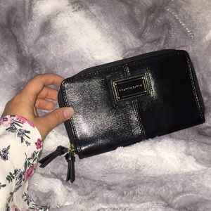 Franco Sarto Double Zip Large Wallet